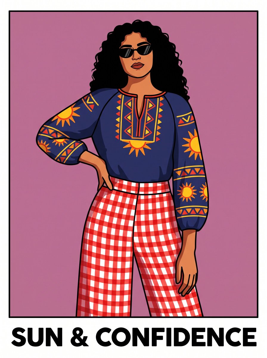 2D Graphic Fashion Illustration 2