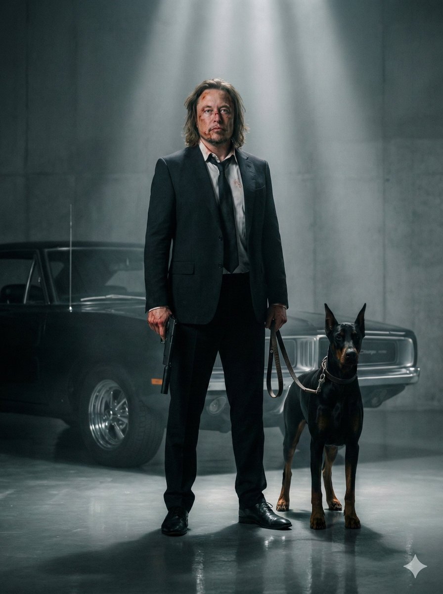 Neo-Noir Hitman Film Still 2