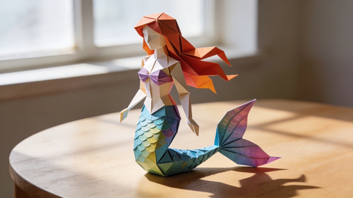 Hyper-realistic Origami Sculpture 2