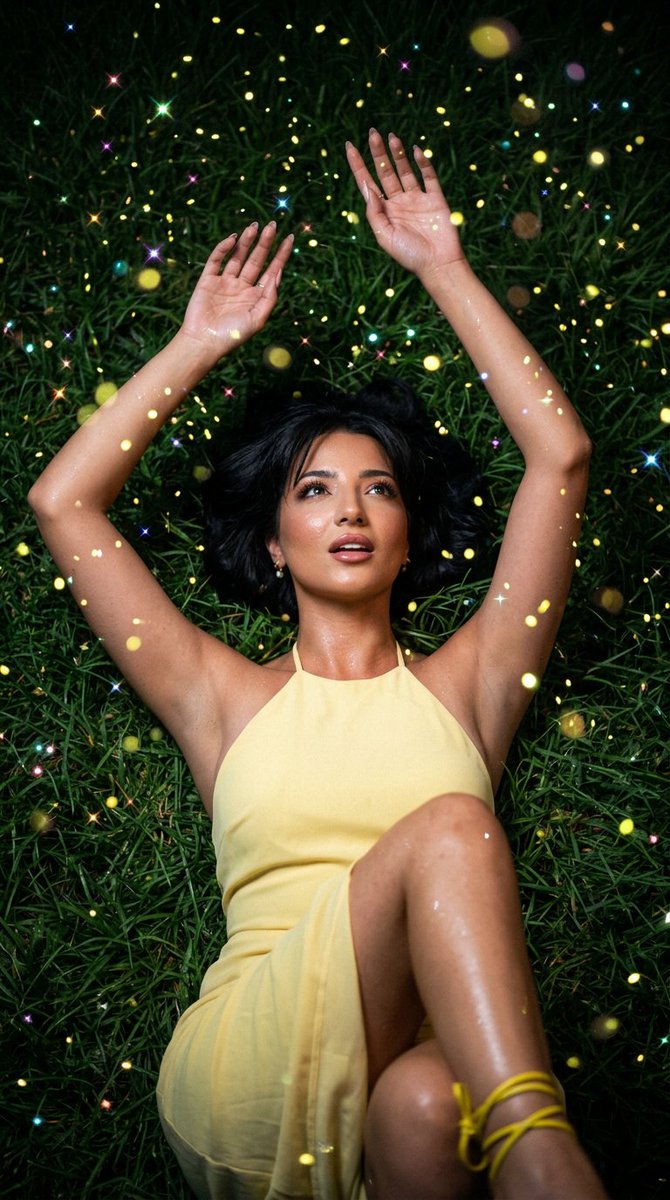 Magical Night Garden Fashion Portrait 2