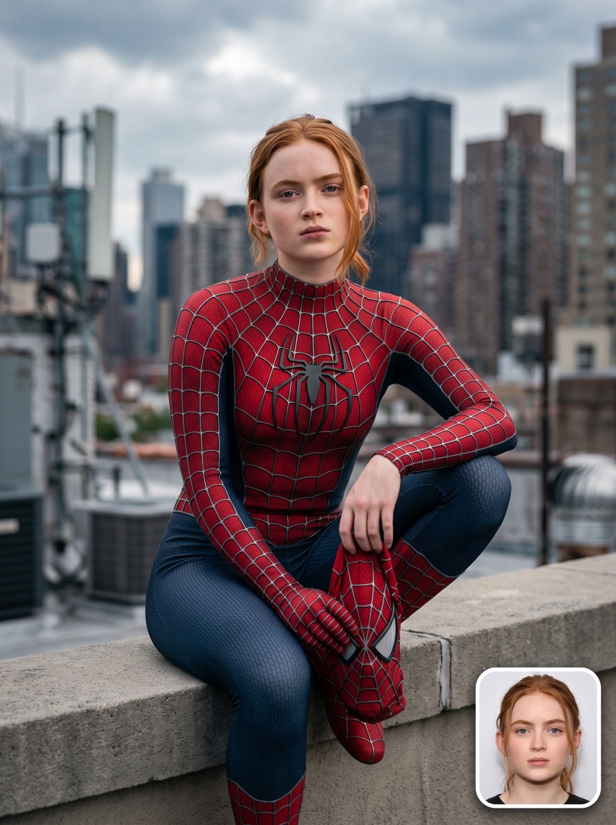 Spider-Man Rooftop Suit Portrait 2