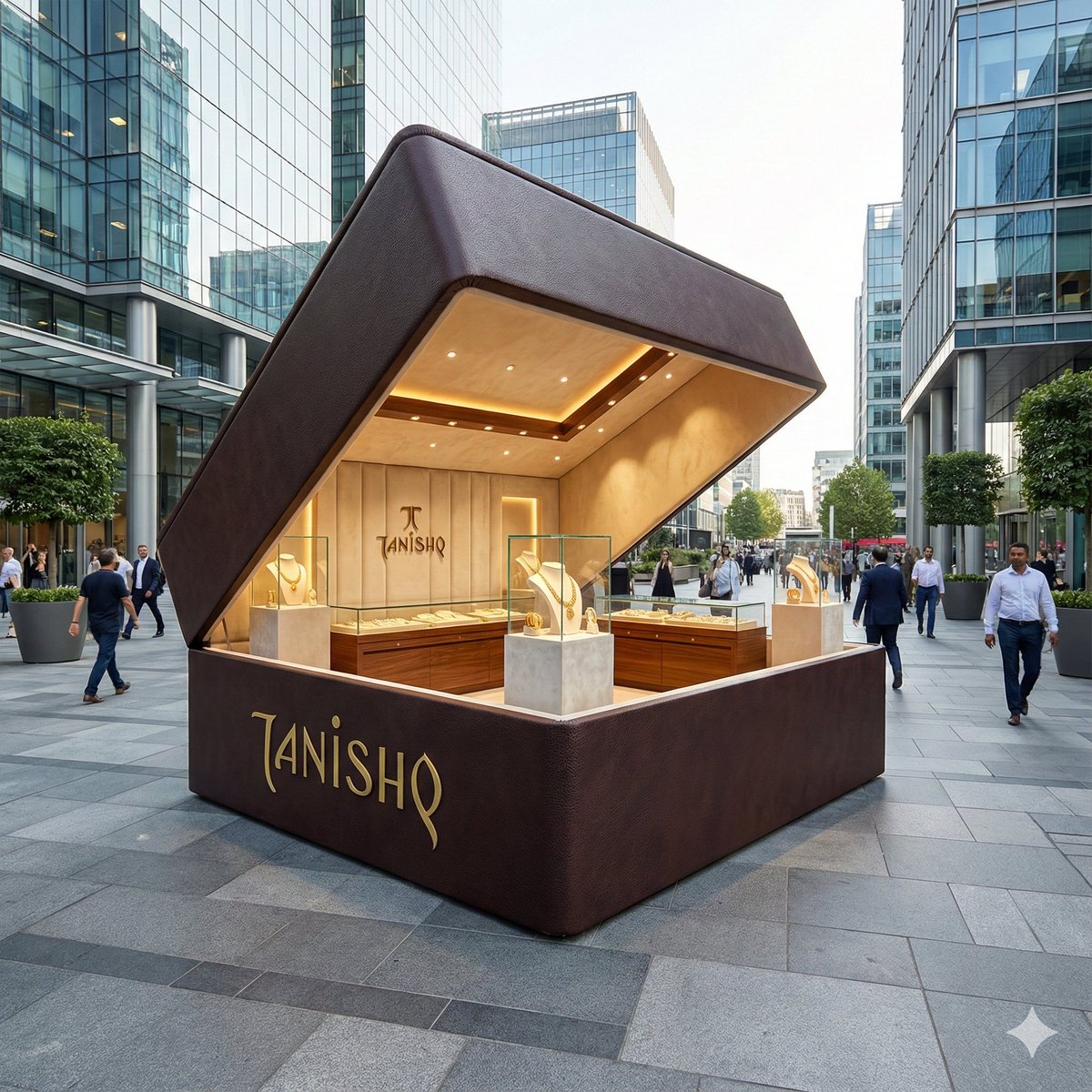 Ultra-Photorealistic Luxury Pop-Up Store Prompt 3