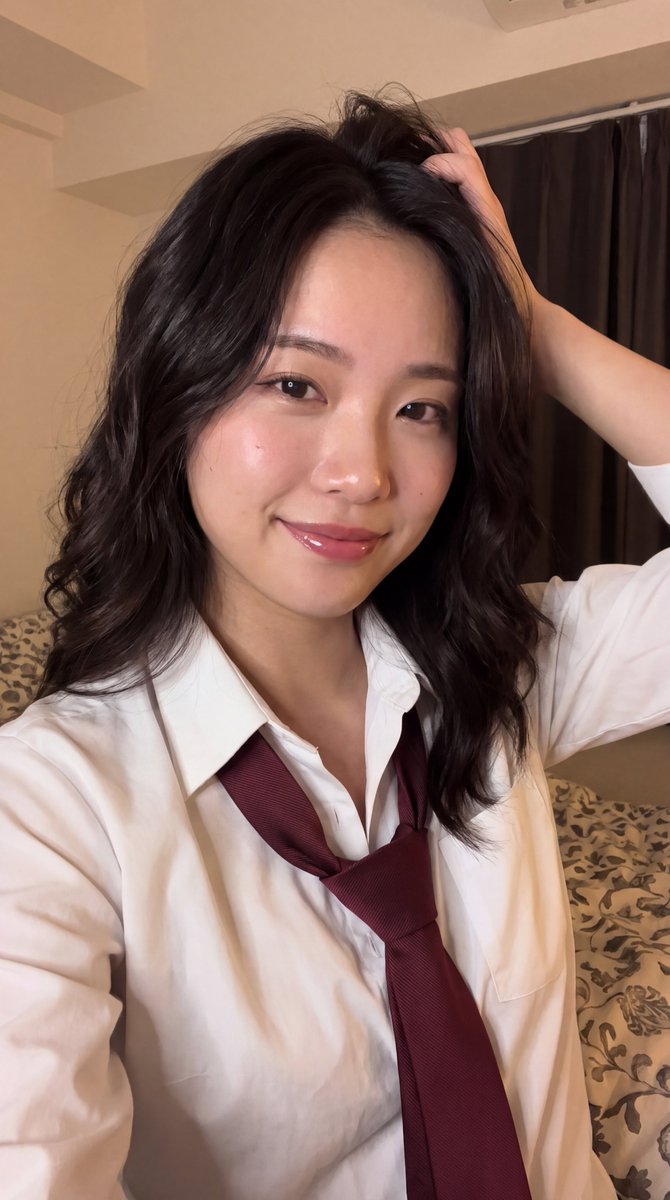 East Asian Woman Selfie Portrait 3