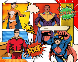 High-Energy, Print-Ready Comic Art Prompt 3
