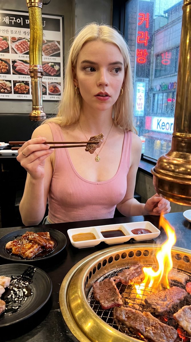 Urban BBQ Dinner Portrait 2