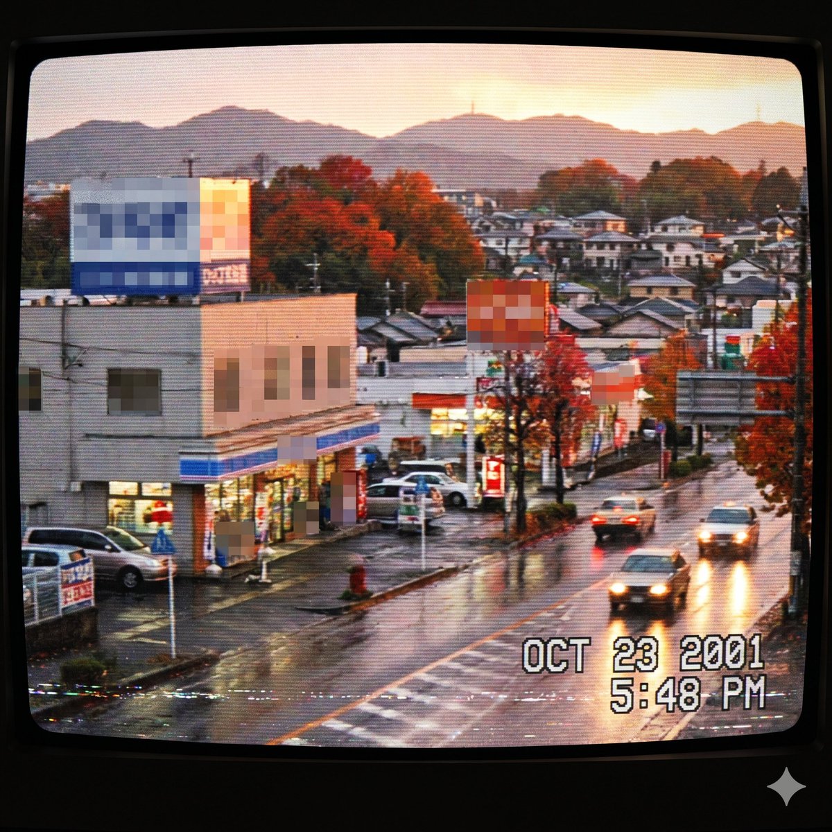 Retro 2000s Japanese Suburb 2