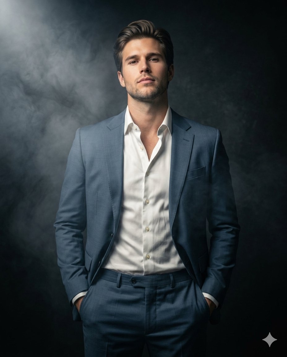 Confident Studio Suit Portrait 2