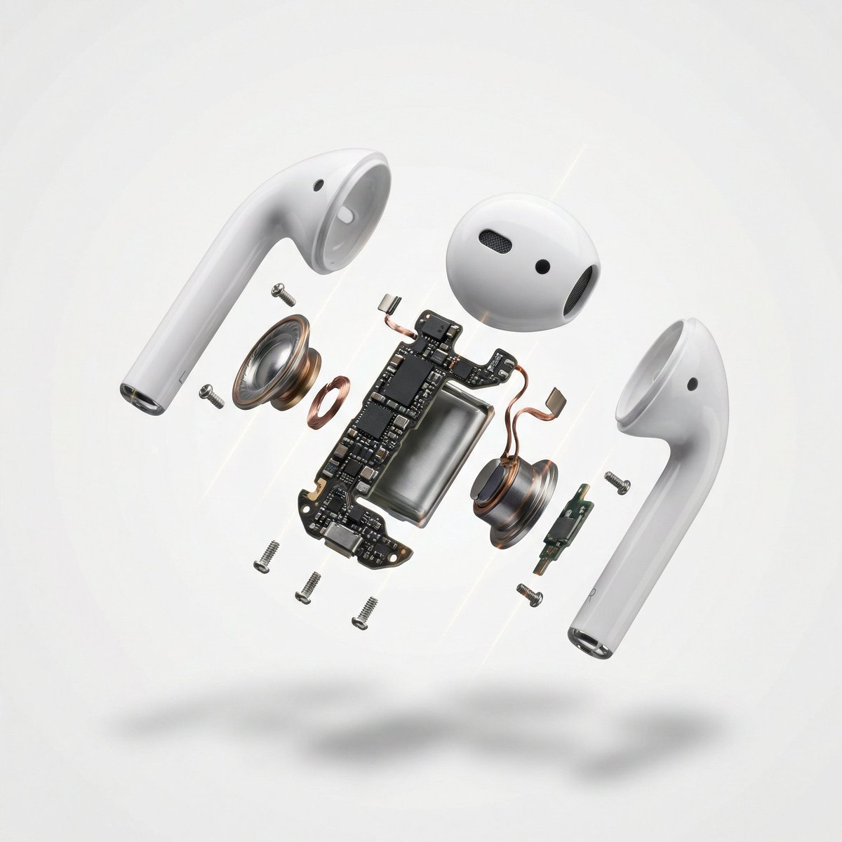 Exploded View Product Photography