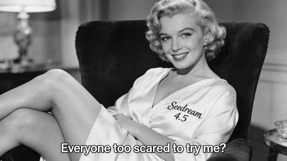 Archival Film Still of a Glamorous Femme Fatale