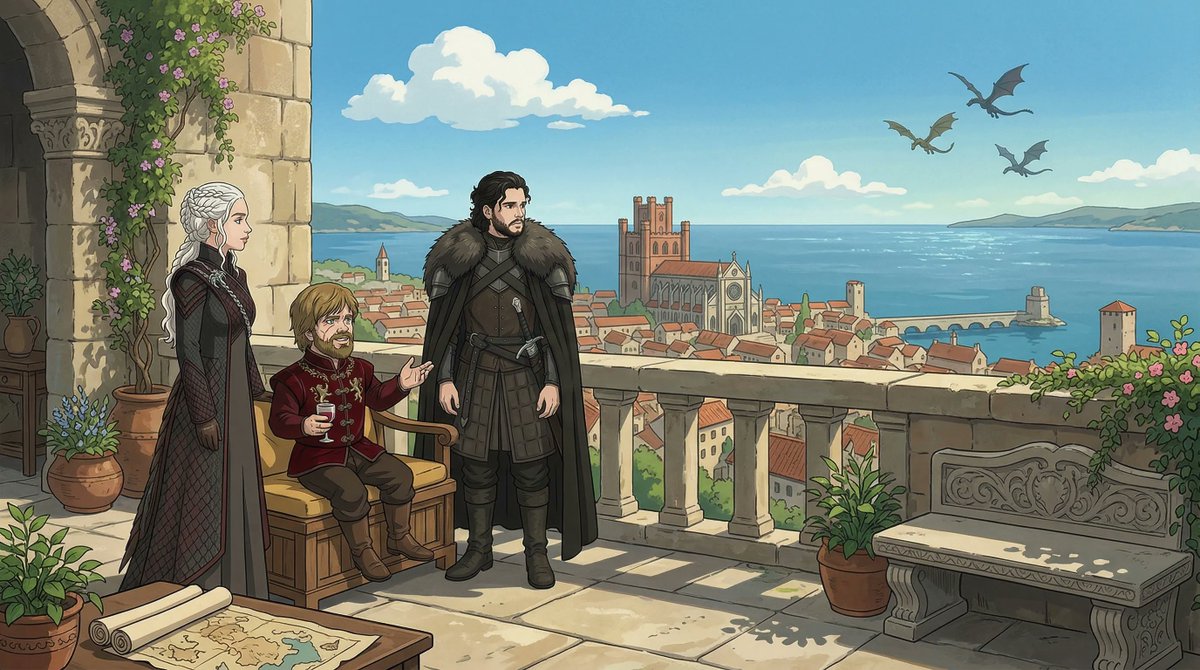 Ghibli x Game of Thrones Character Prompts 3