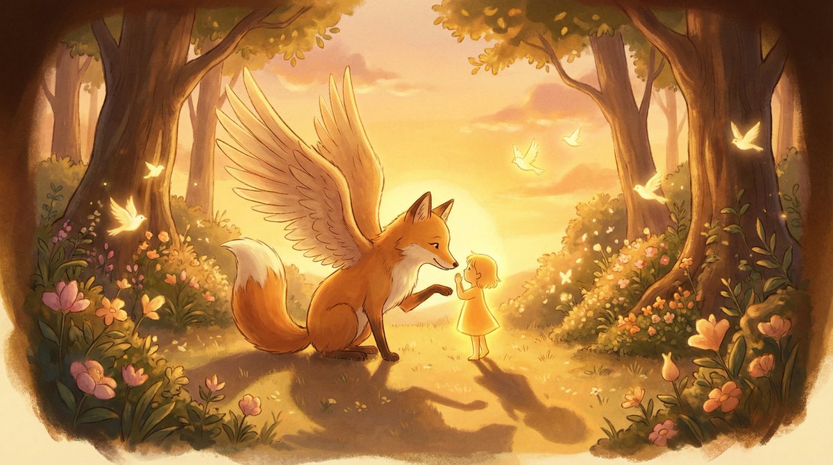 Golden Hour Storybook Rendering Template 3