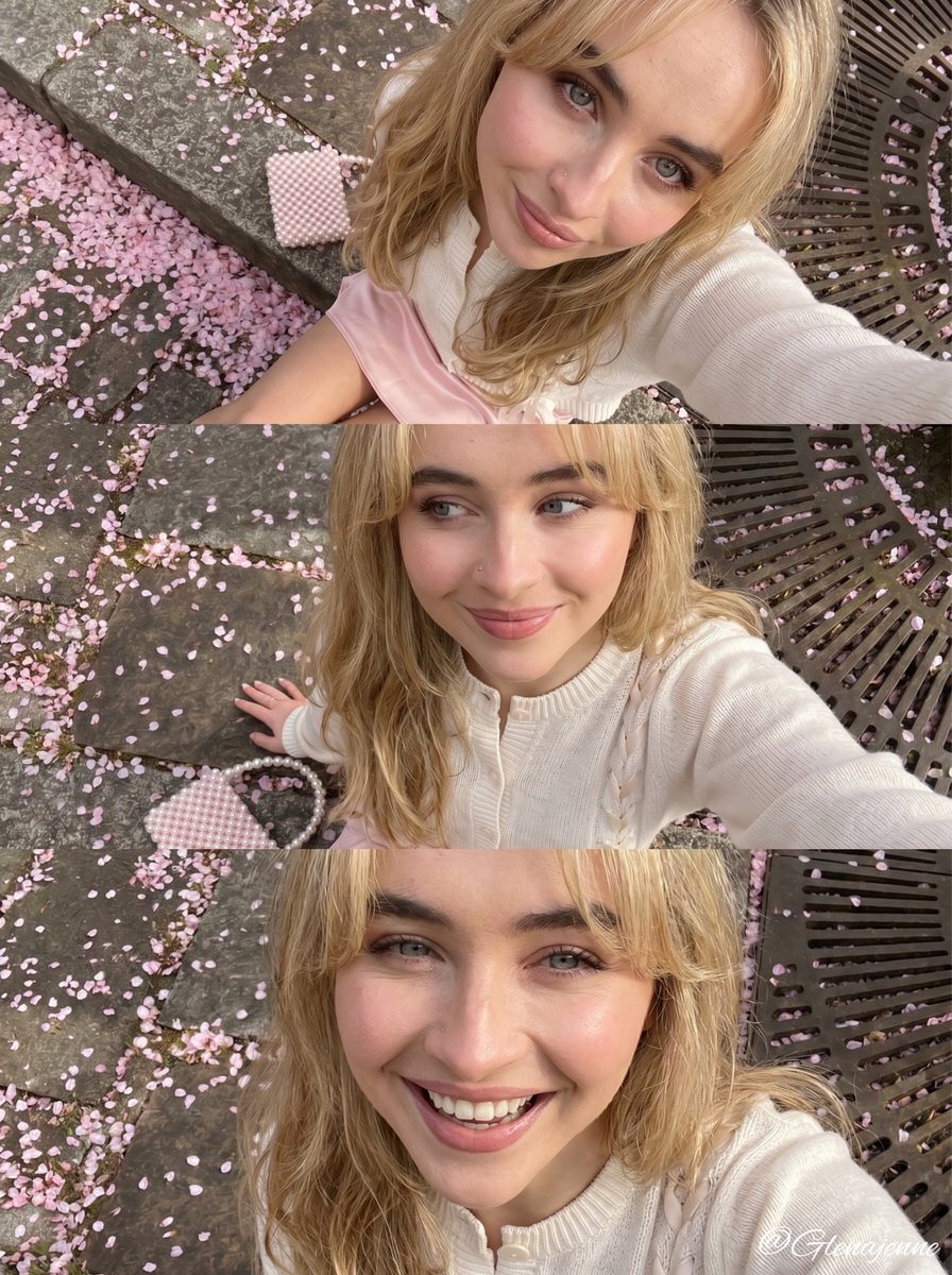 Sabrina Carpenter coquette aesthetic portrait 3