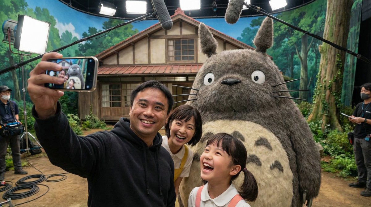 Behind-the-Scenes Movie Selfie with Identity Lock 3