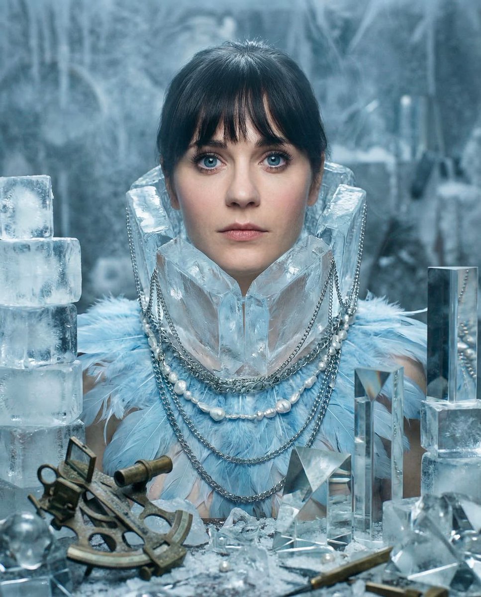 Glacial Avant-Garde Beauty Portrait 2
