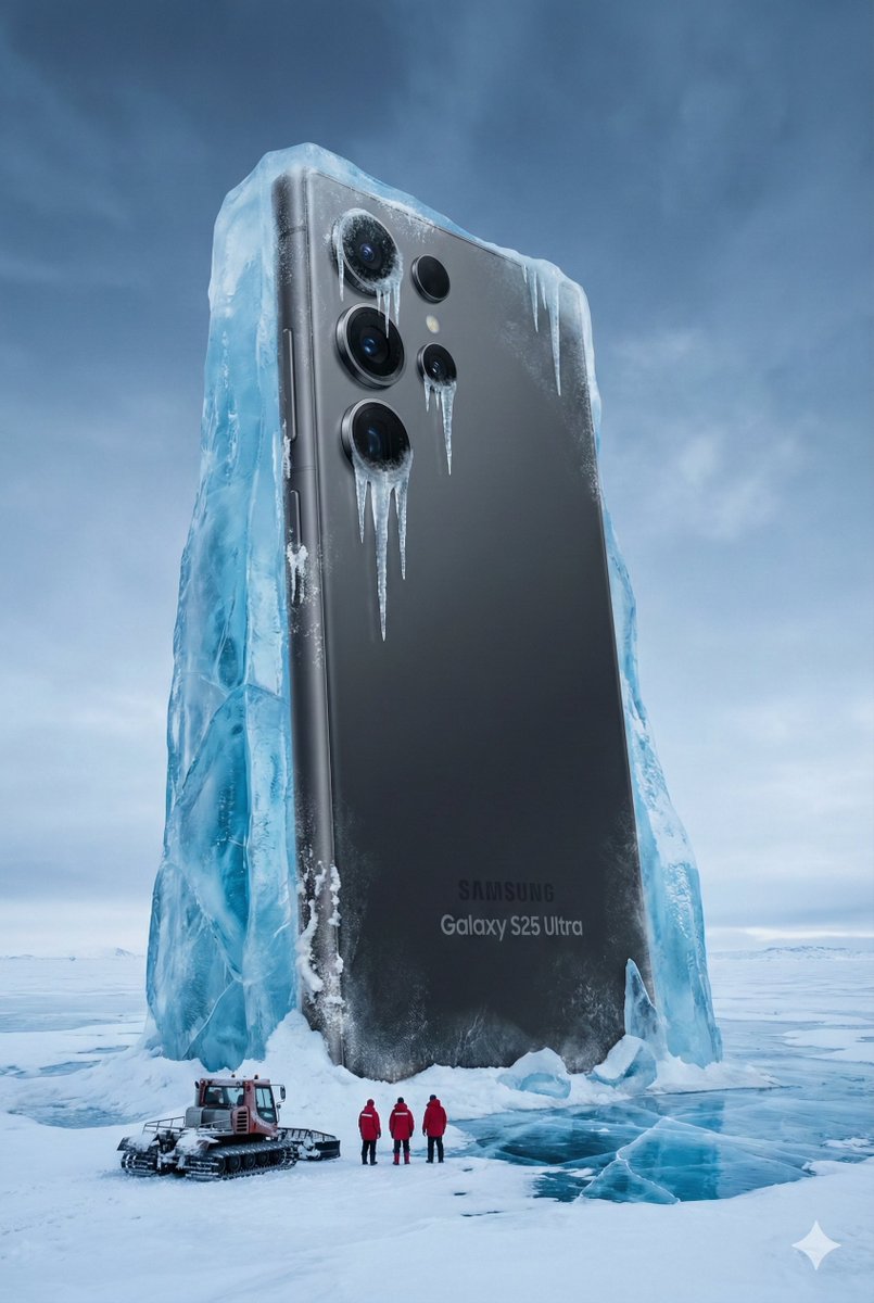 Giant Coca-Cola Can Monument in Arctic Ice 2