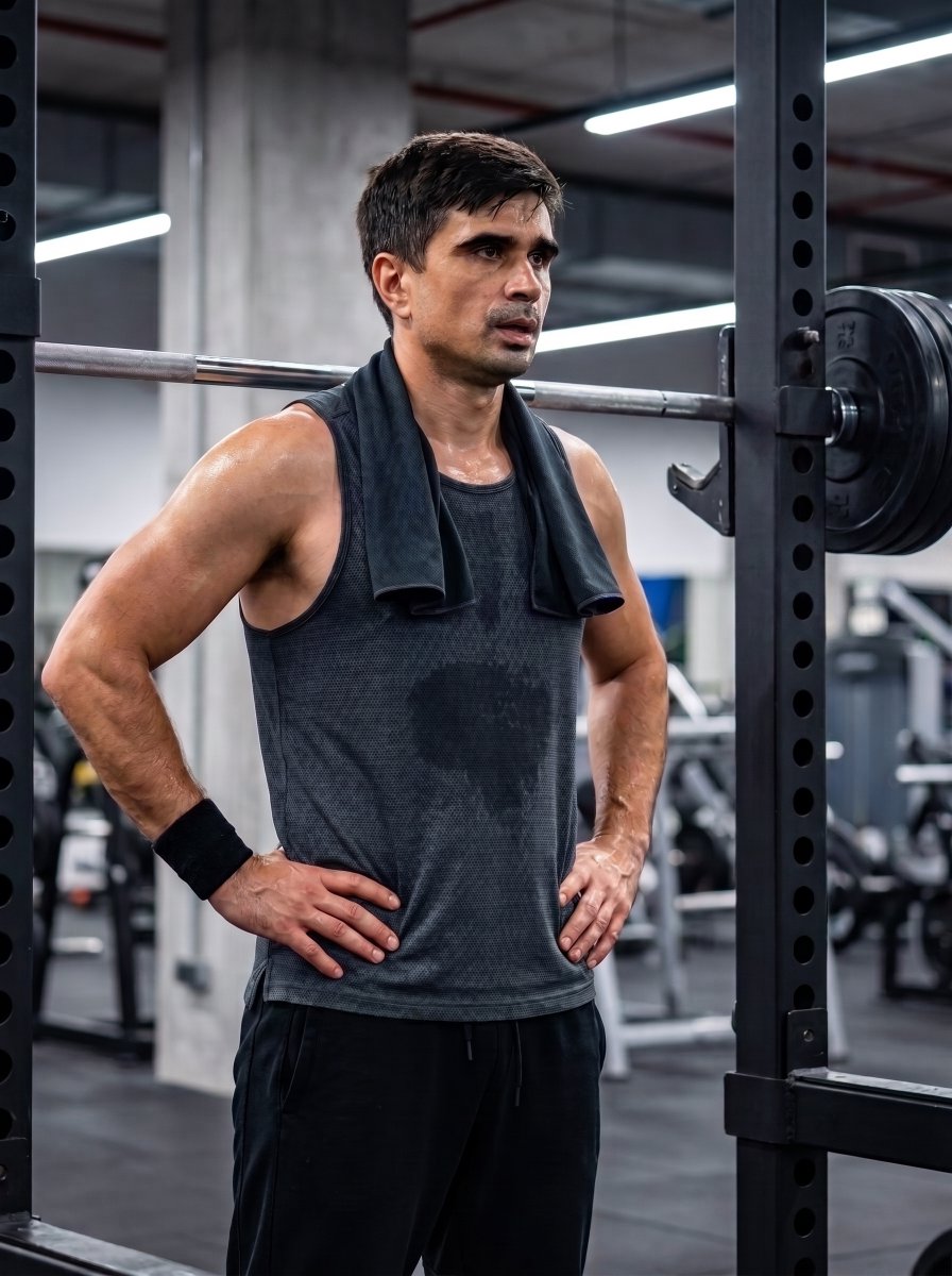Strong Man Gym Fitness Portrait 2