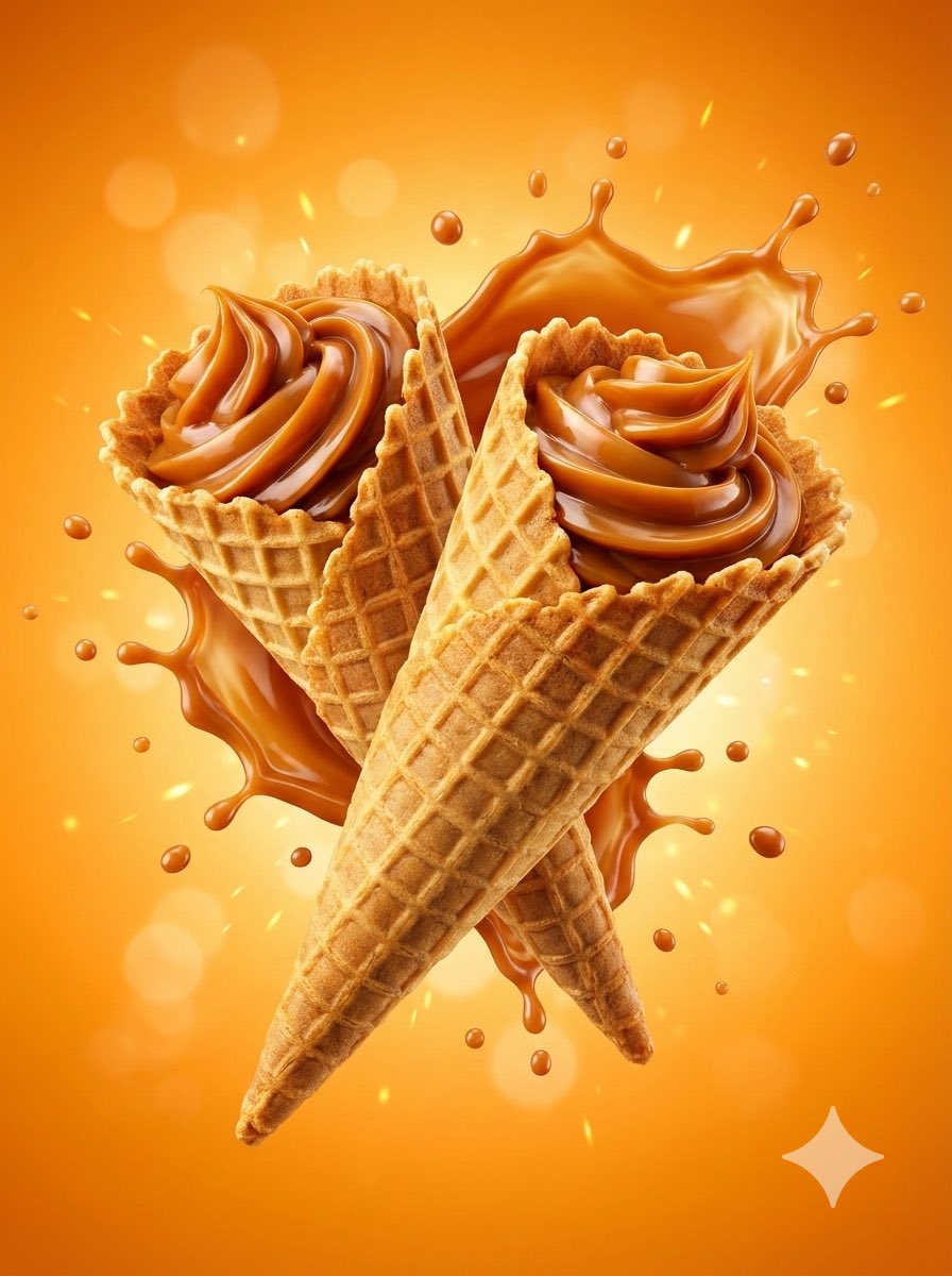 Hyper-Realistic Dessert Commercial Photography (JSON Format) 3