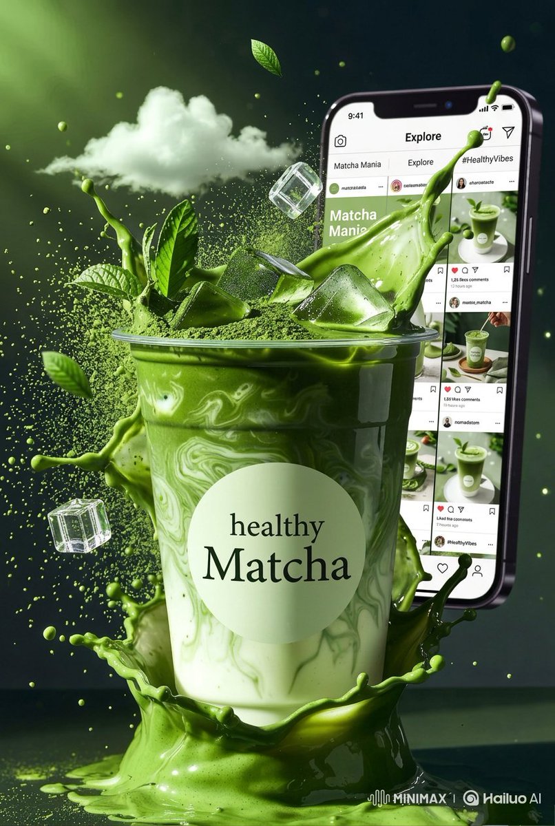 High-End Matcha Product Photography Prompt for Nano Banana 2 4