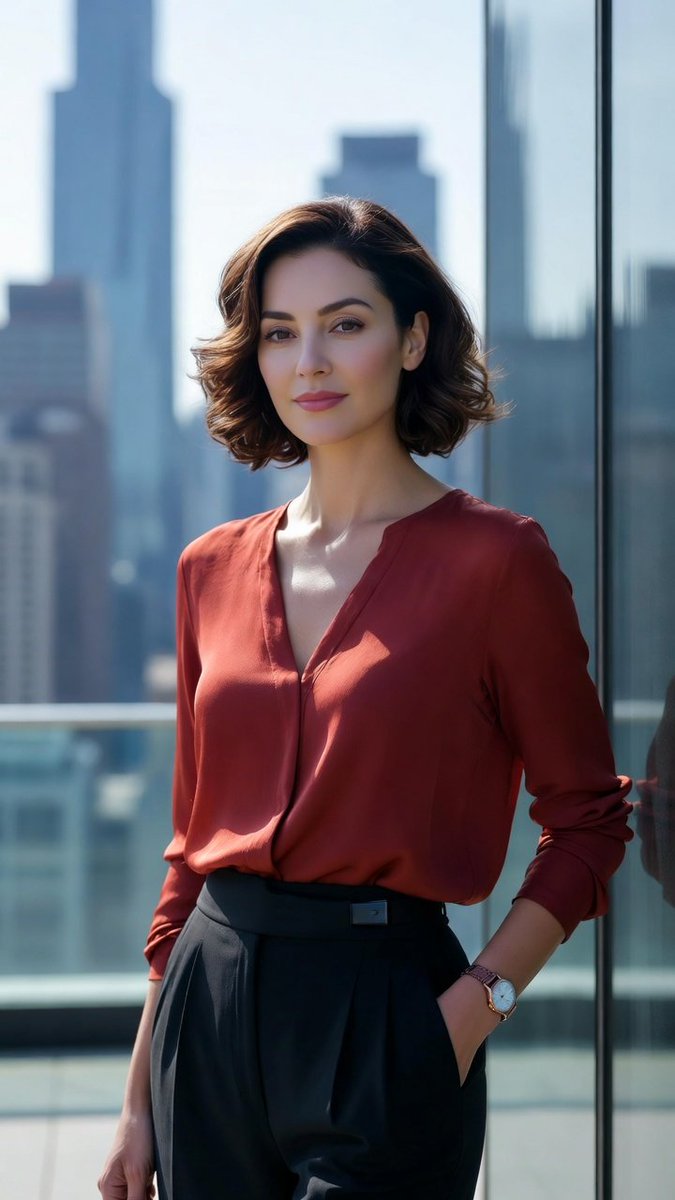 Soft Glam Executive Portrait with Identity Preservation 2