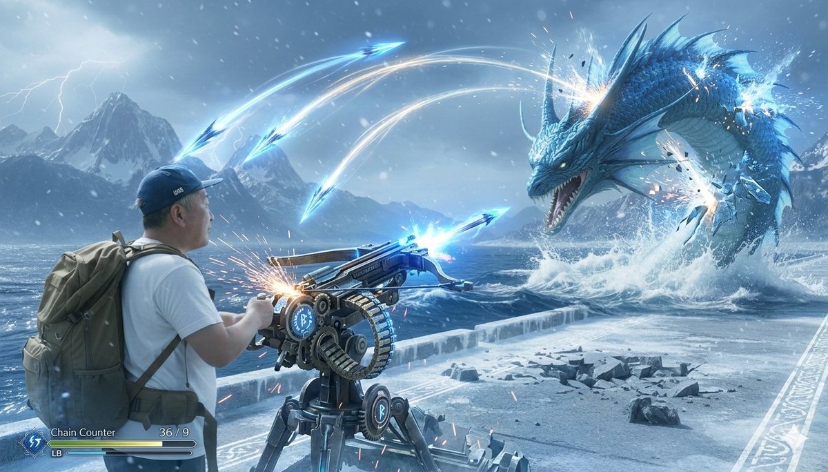 Monster Hunter Alatreon Battle Scene 2