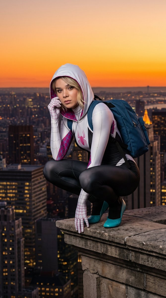 Editorial Ghost-Spider Urban Portrait 2