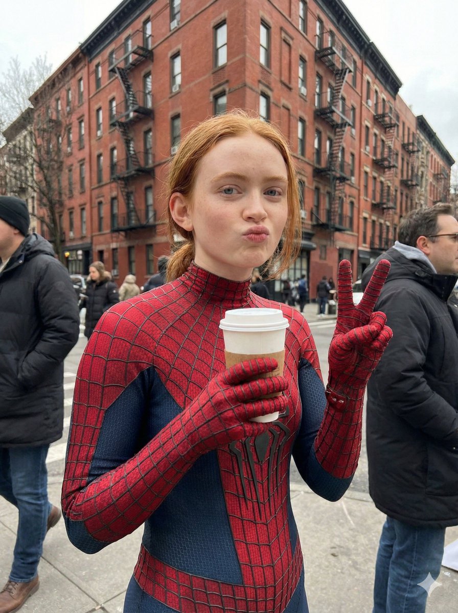 Candid Superhero Portrait in NYC 2