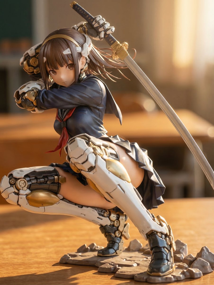 Samurai Mecha Girl Figure 4