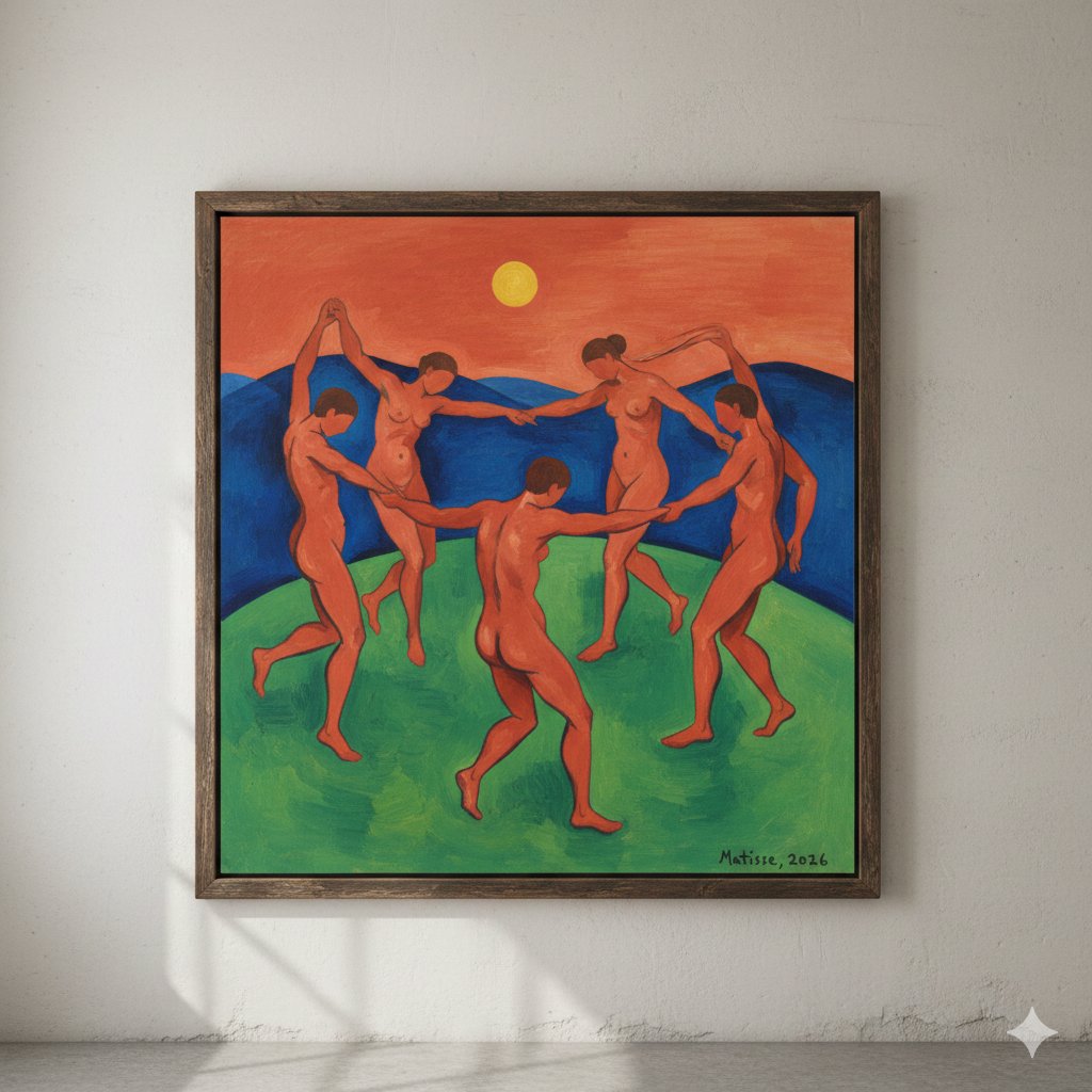 Matisse's Dance Style Image Generation
