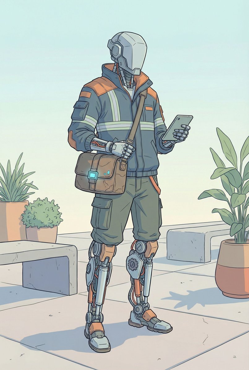 Humanoid Mech Generator for Urban Life