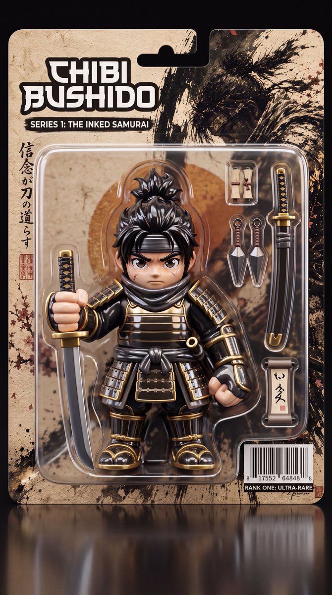 E-commerce Main Image - Stylized Collectible Toy Packaging 2
