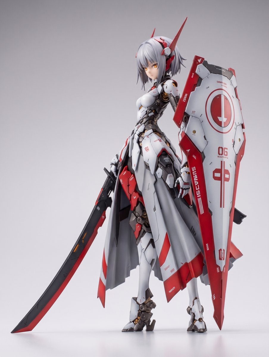 Knight Mecha Girl Model Kit Style 3