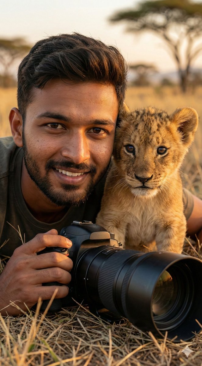 Hyper-Real Wildlife Photography Close-Up Prompt