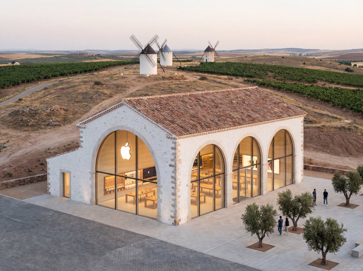 Apple Store in La Mancha Comparison
