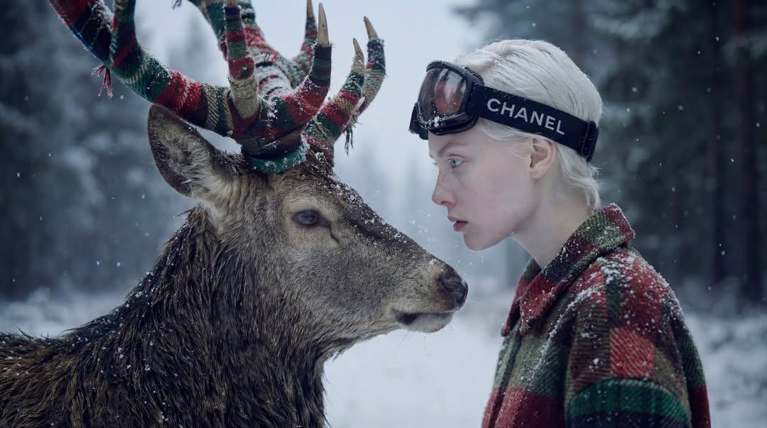 Hyper-Realistic Winter Fantasy Portrait Prompt 2