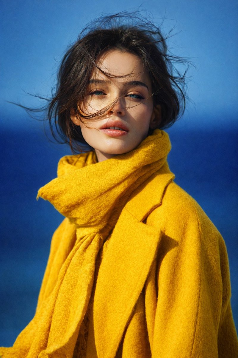 8K Portrait Photography with Cool Tones and Shallow Depth 2