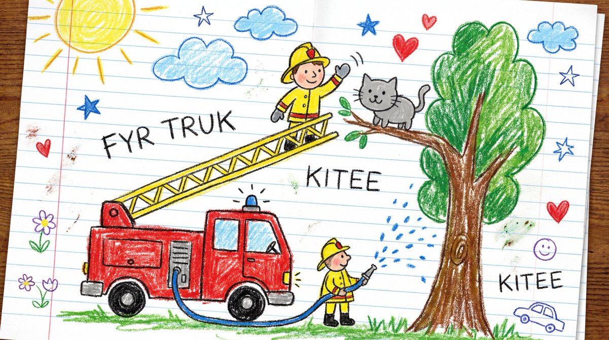 Child's Crayon Drawing Style Generator 2