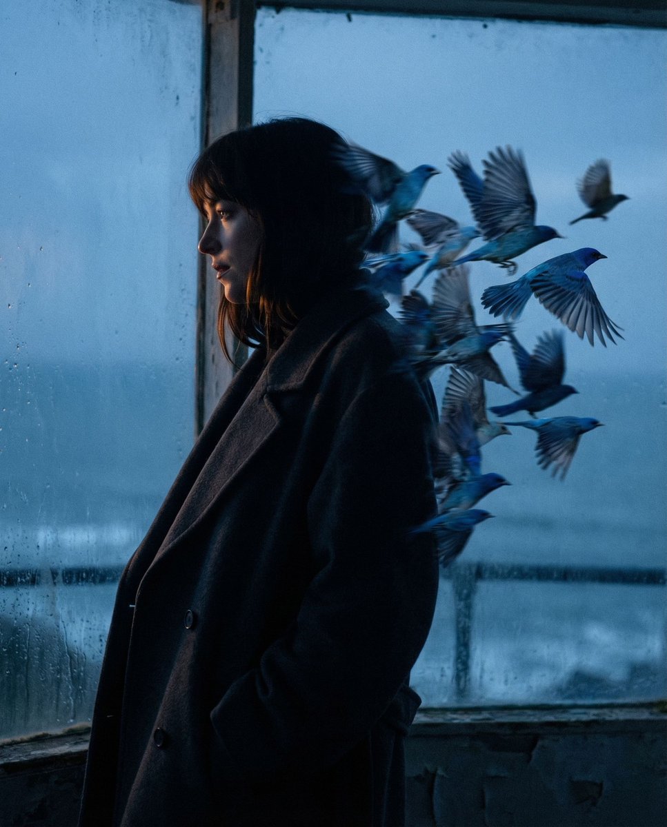 Surreal Blue Hour Avian Metamorphosis 2