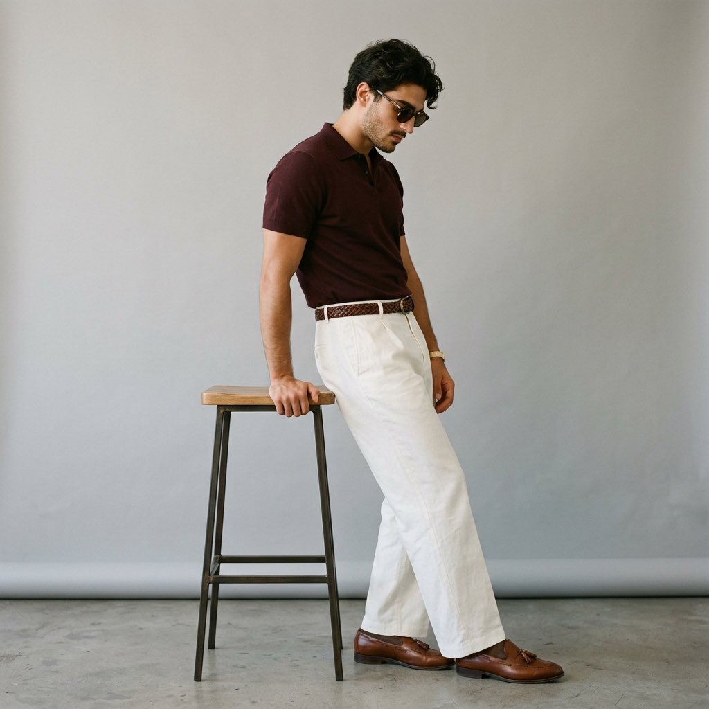 E-commerce Main Image - Editorial Fashion Portrait of a Young Man 4