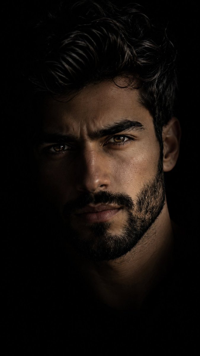 Product Marketing - Dark Portrait Cinematic