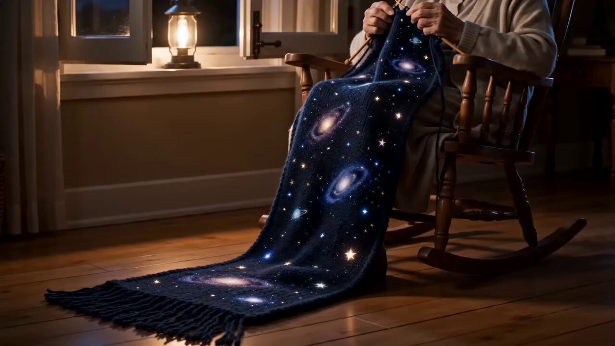 Knitting Night Sky Transformation