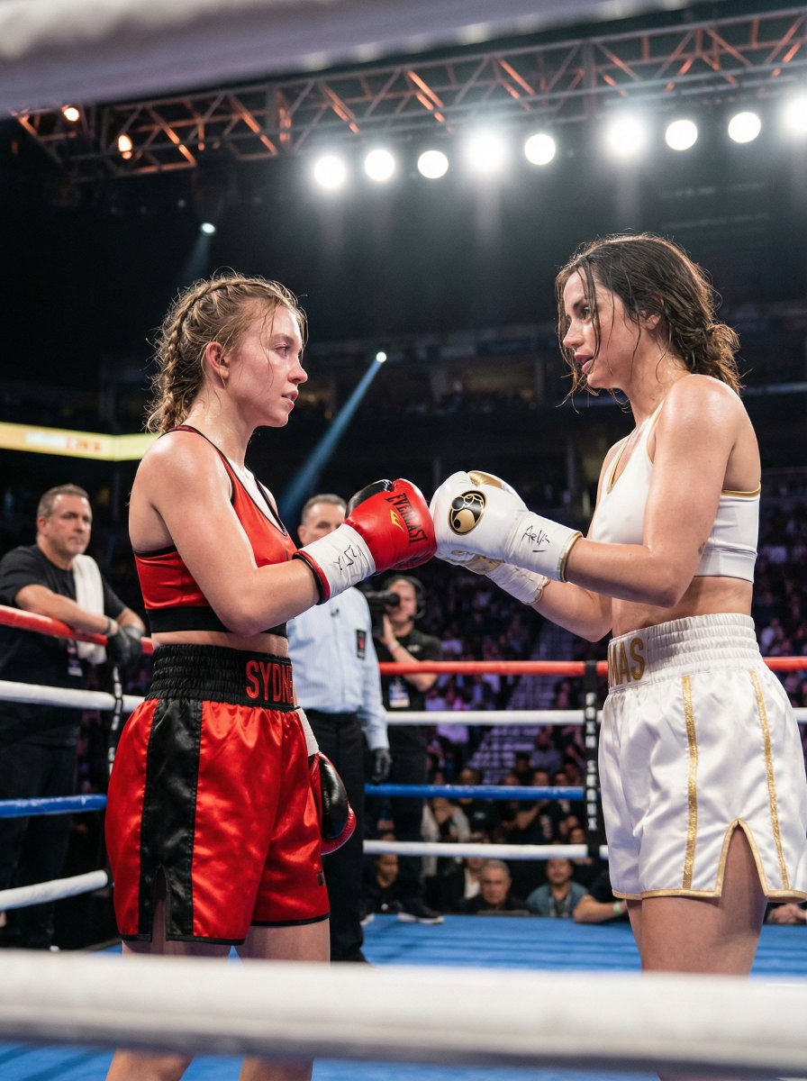 Ultra-Realistic Boxing Documentary Photo