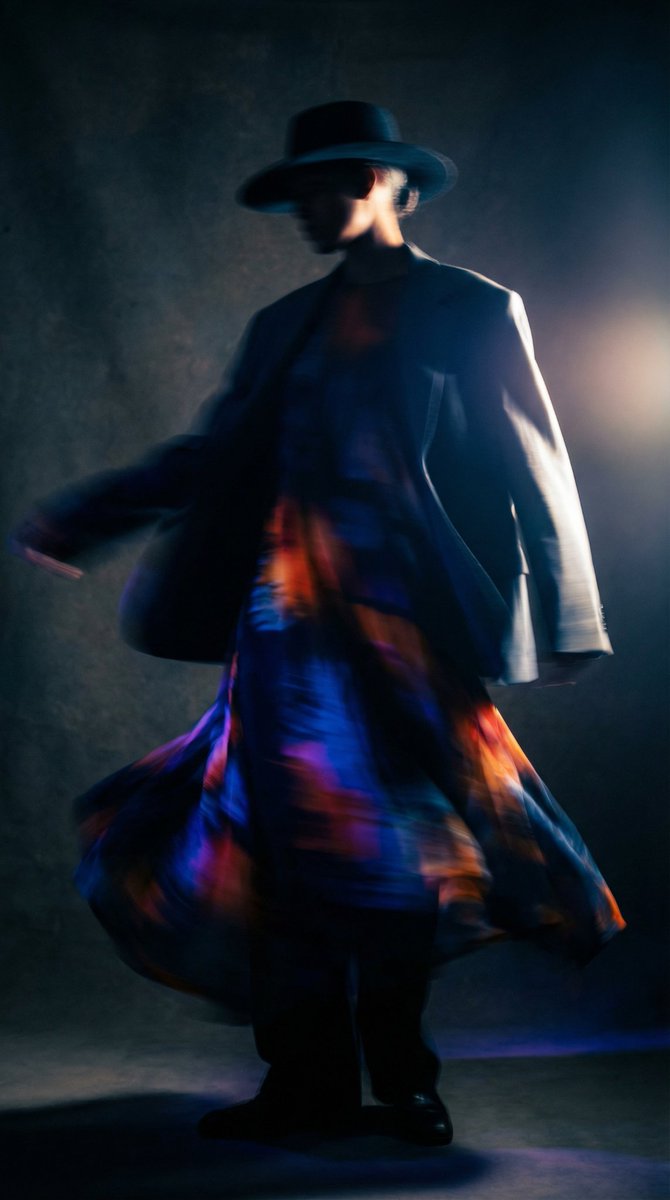 Dynamic Portrait with Cinematic Motion Blur 2