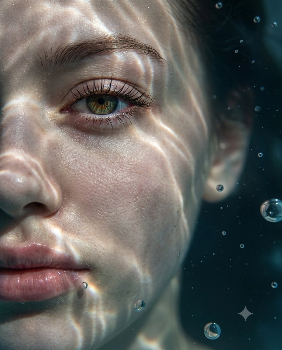 Underwater Macro Face Portrait 2