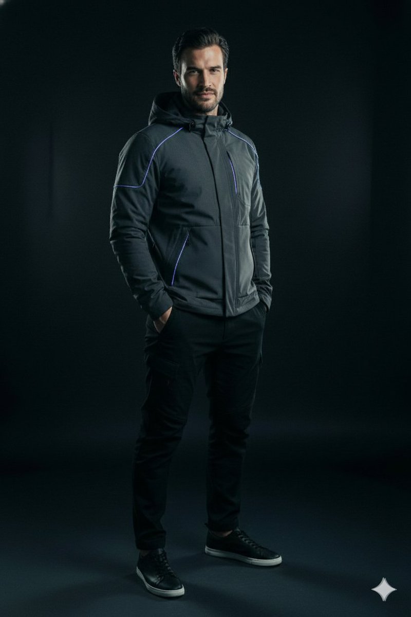 Futuristic Techwear Portrait Transformation Prompt 2