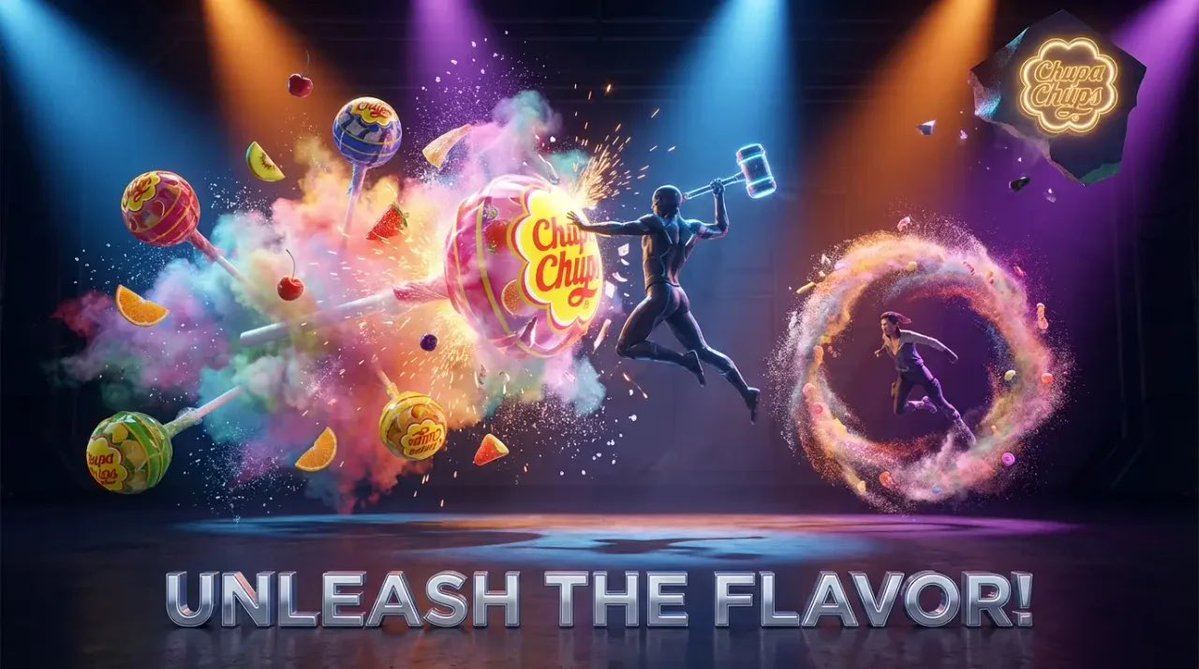 Cinematic 3D Action Advertisement Prompt