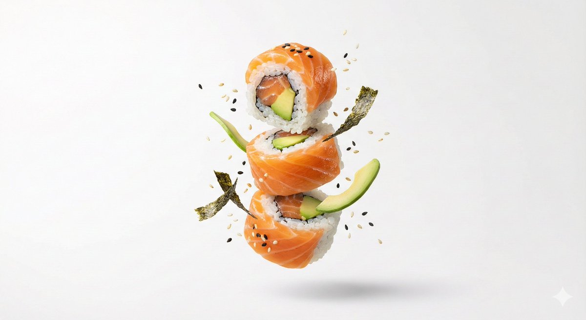 Premium Floating Food Hero Shot Template