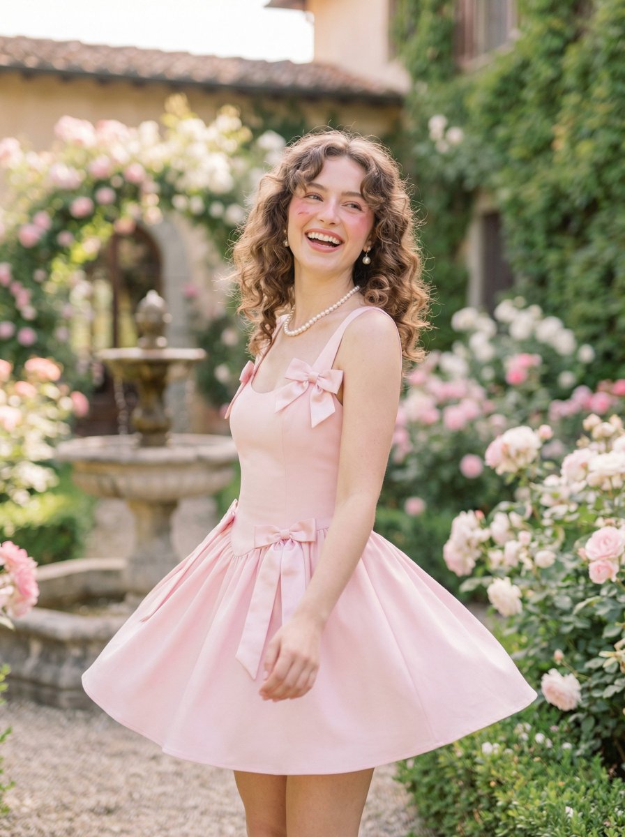 Coquette Pink Fashion Editorial 2