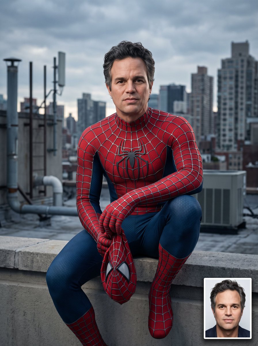 Spider-Man Rooftop Suit Portrait 3