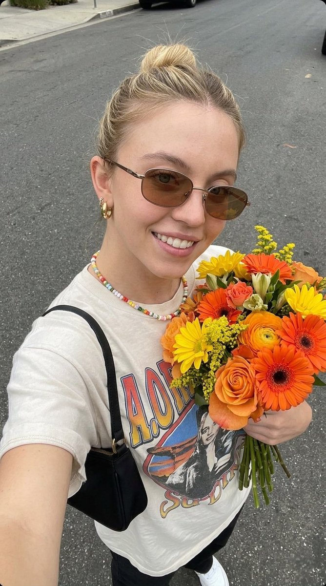 Ultra-realistic Selfie Photo with Fresh Flowers 2