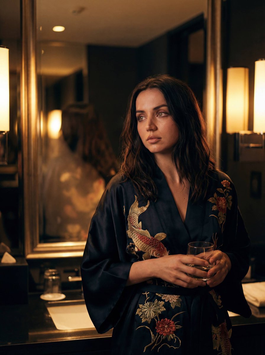 Cinematic Tokyo Hotel Portrait Prompt (Sydney Sweeney Likeness) 2